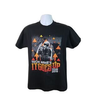 Hip Hip Concert Tech N9ne's It Goes Up Tour 2019 Black T-shirt Size Medium